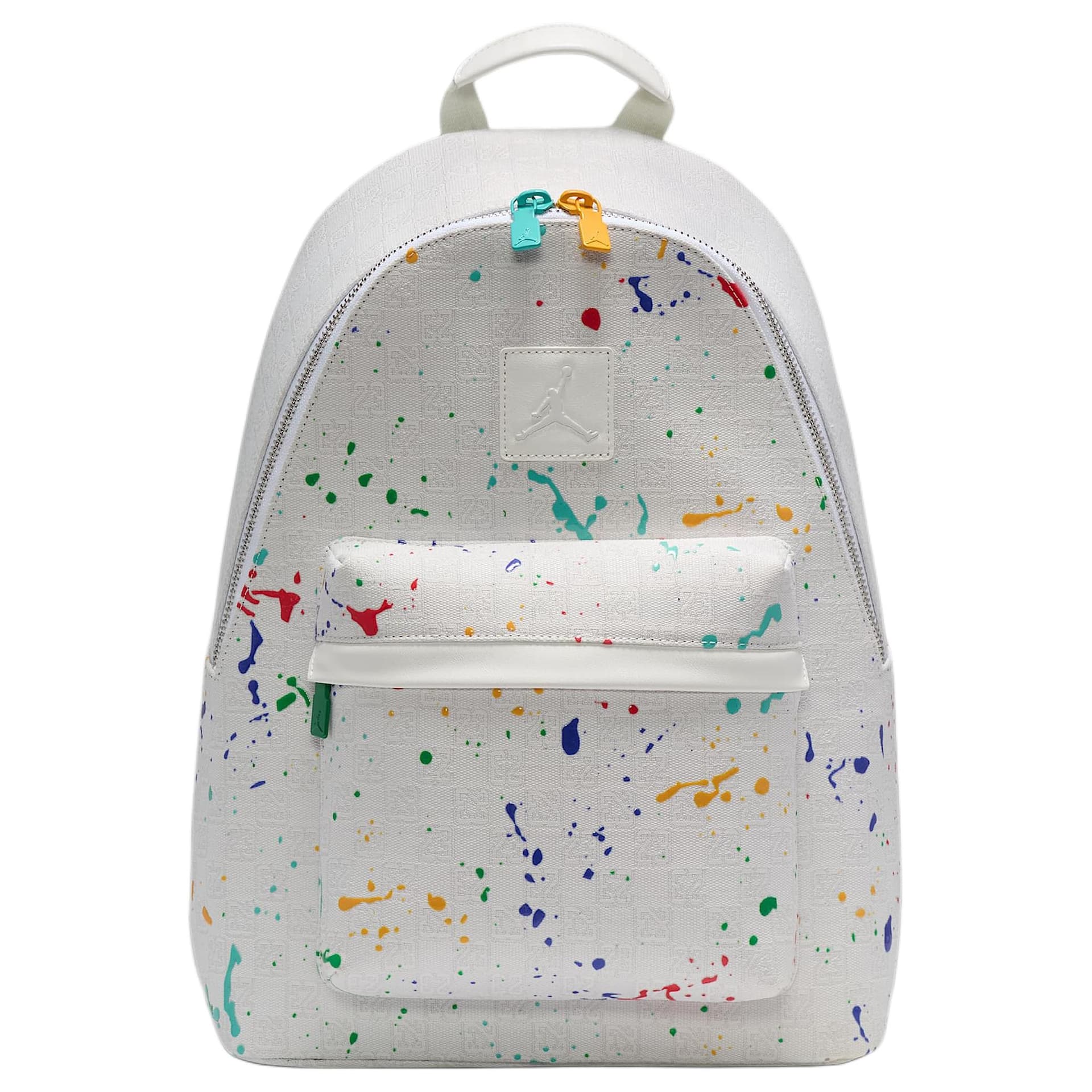 Рюкзак Jordan Monogram Polyester Fiber Backpack Unisex White Джордан Монограмма Полиэстер Волокно Рюкзак Унисекс Белый - изображение 1