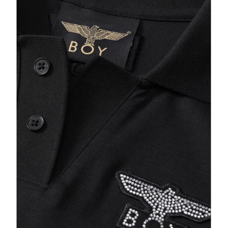 Платье BOY LONDON Короткое платье с короткими рукавами женское черное - изображение 5