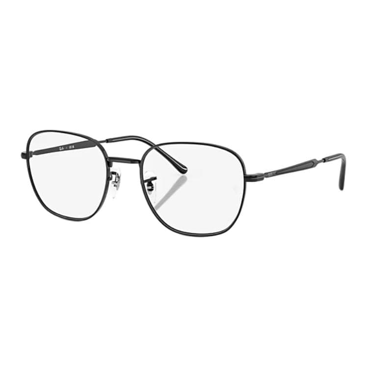 Оправа RayBan Металлические оправы для очков с фигурным дизайном унисекс черный - изображение 1