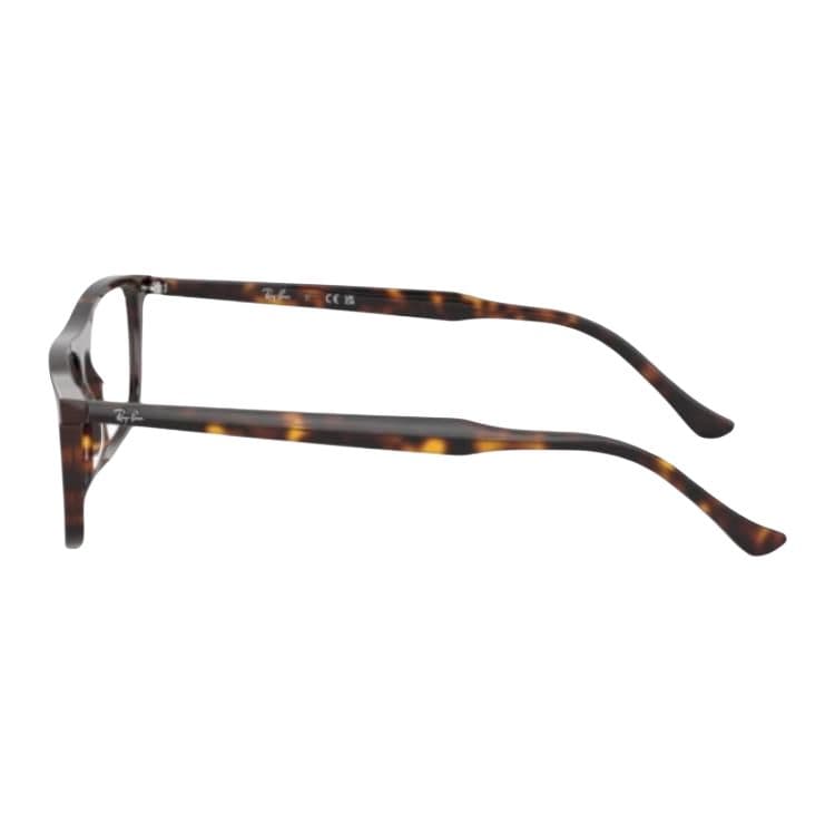 Оправа RayBan Оправа для очков прямоугольной формы унисекс цвет черепаховый - изображение 3
