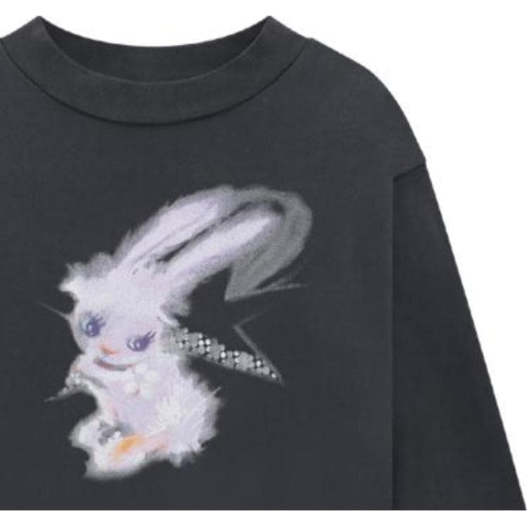 Кофта WE11DONE SS23 Grey Sweatshirt - изображение 2