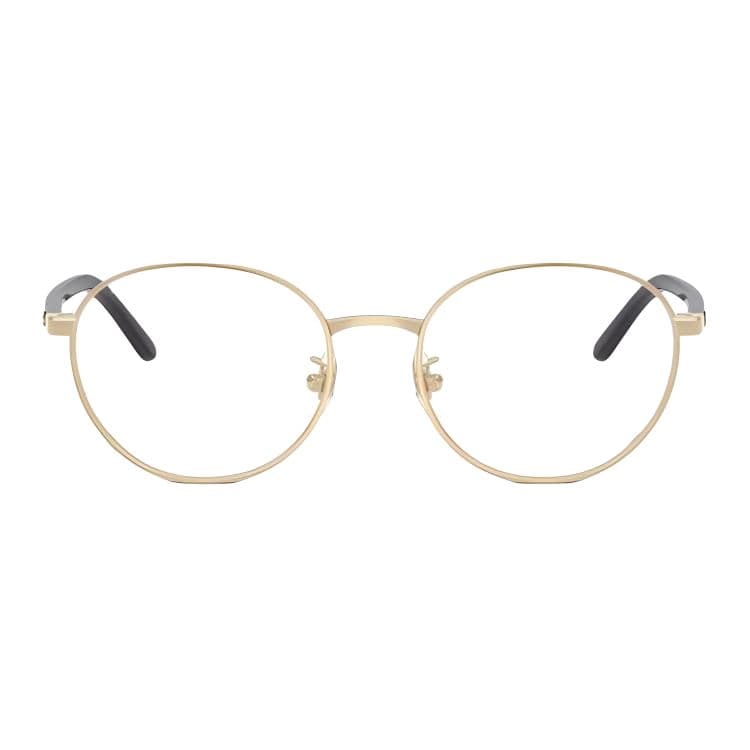 Оправа RayBan Металлические круглые оправы для очков унисекс светлое золото - изображение 2