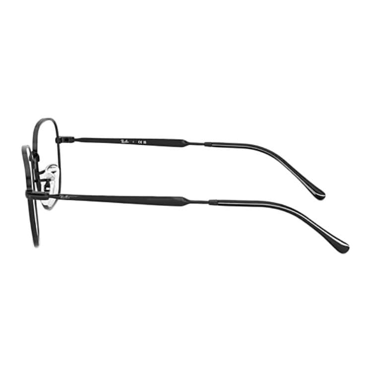Оправа RayBan Металлические оправы для очков с фигурным дизайном унисекс черный - изображение 3