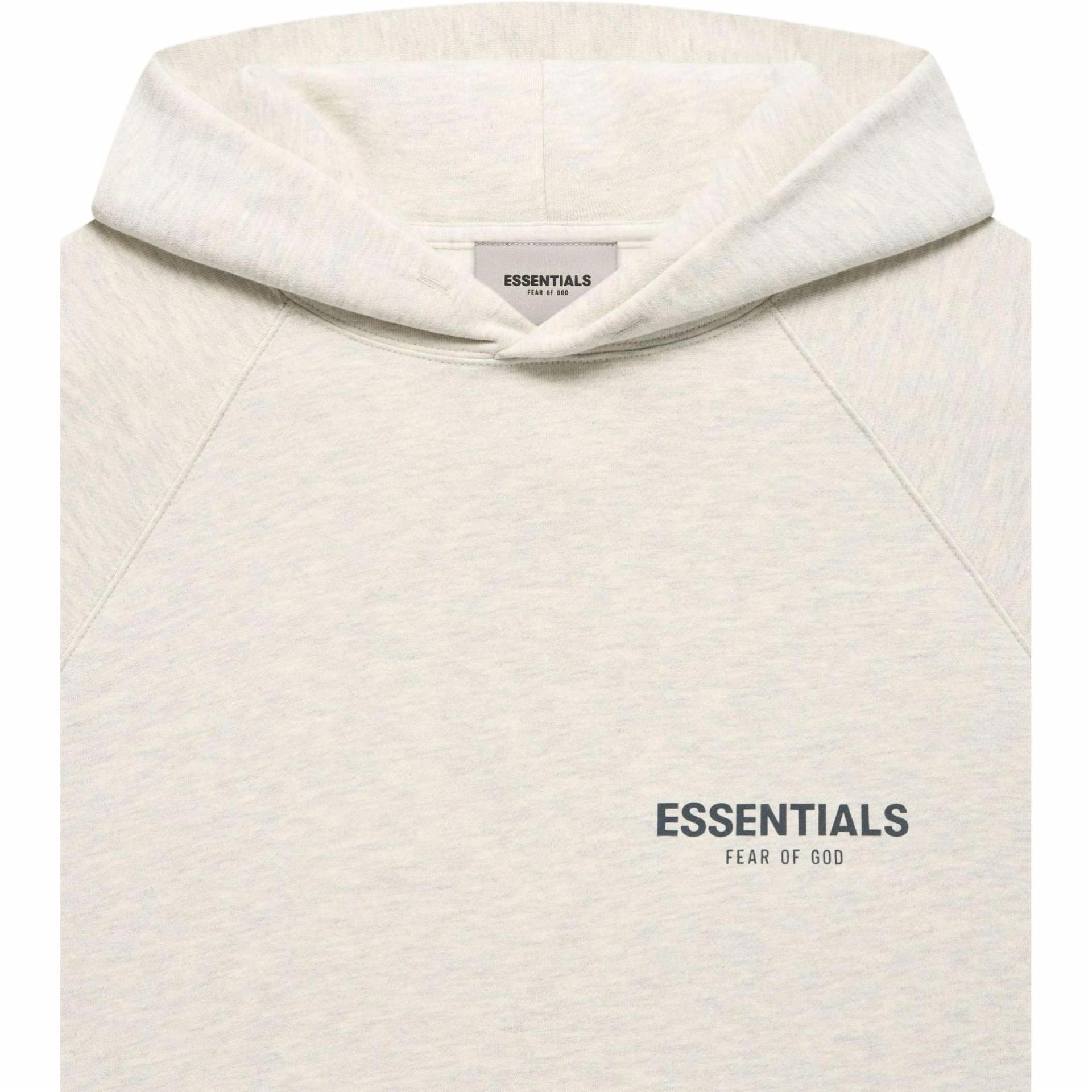Худи Fear of God Essentials FW21 Pullover Hoodie Light Heather Oatmeal — фото 5
