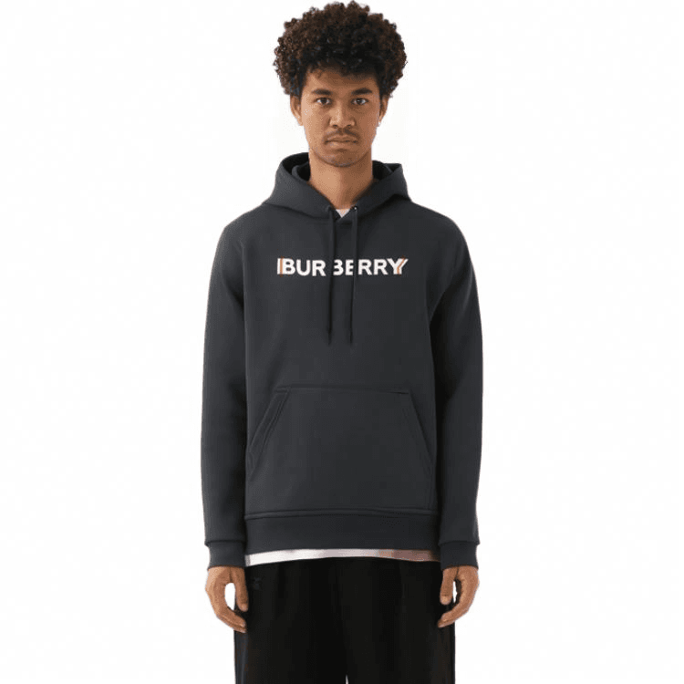 Худи Burberry Hoodie Navy - изображение 7