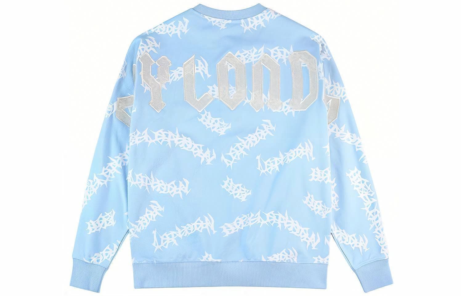Кофта Boy London FW22 Logo Crewneck Sweatshirt Blue - изображение 2
