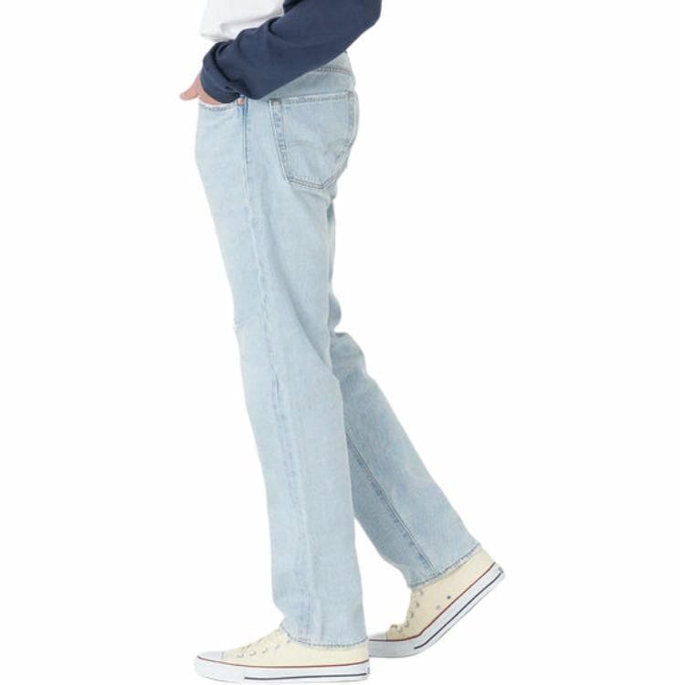 Штаны Levi's 501 Light Indigo — фото 8