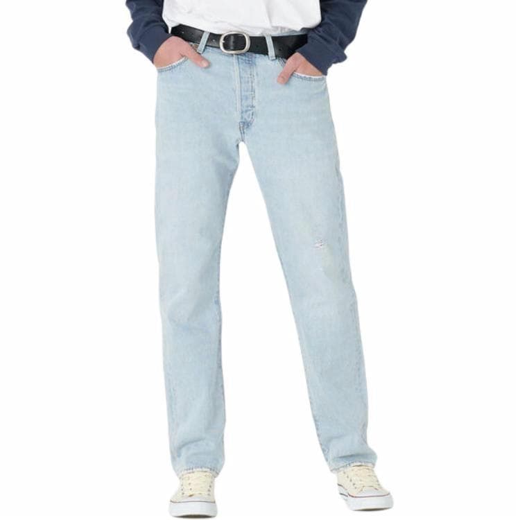 Штаны Levi's 501 Light Indigo — фото 6