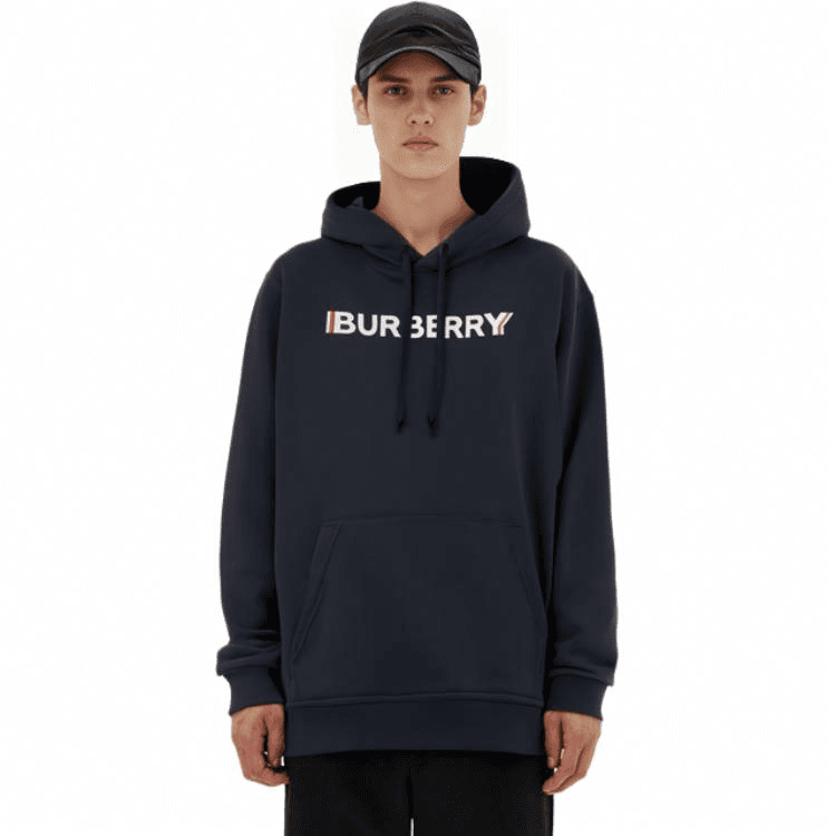 Худи Burberry Hoodie Navy - изображение 6