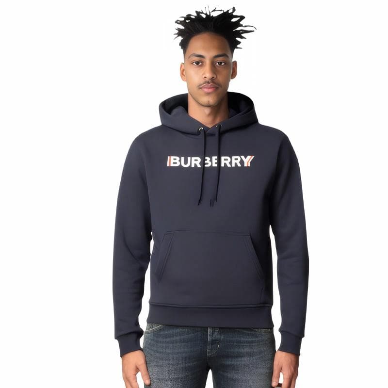 Худи Burberry Hoodie Navy - изображение 10