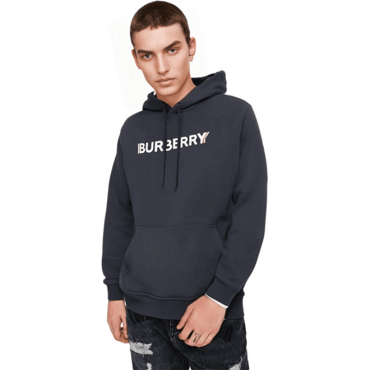Худи Burberry Hoodie Navy - изображение 9
