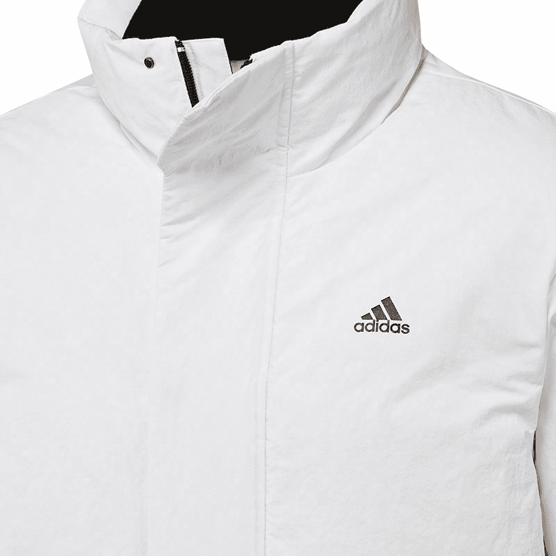 Зимняя куртка adidas Windproof Down Jacket White - изображение 5