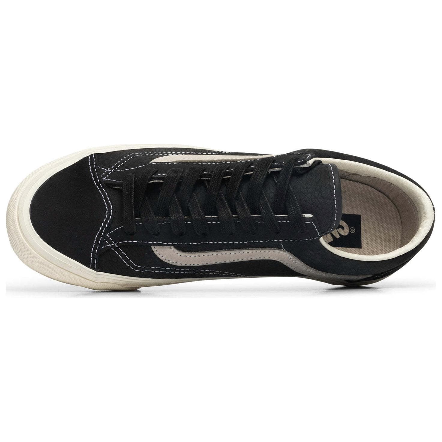 Кроссовки Vans Old Skool 36 Устойчивые к истиранию Низкие повседневные кроссовки Унисекс Черные - изображение 3