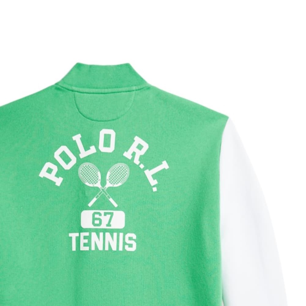 Polo Ralph Lauren Бейсбольная куртка зеленая детская - изображение 3