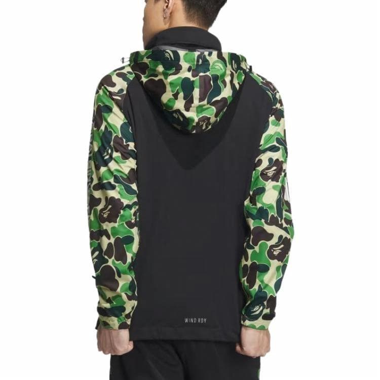 Куртка adidas x BAPE Black FW23 Windbreaker Jacket - изображение 3