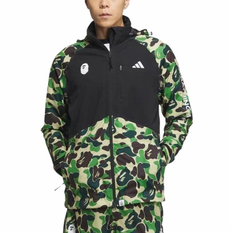 Куртка adidas x BAPE Black FW23 Windbreaker Jacket - изображение 2