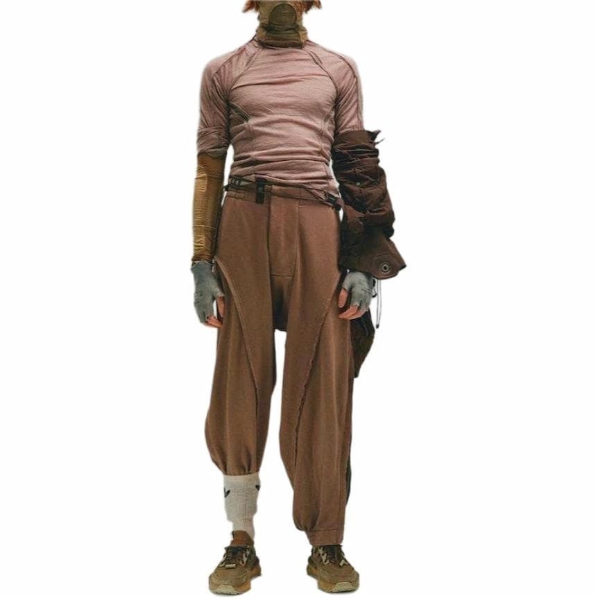 Штаны adidas Originals x HAMCUS FW23 Brown Joggers - изображение 2