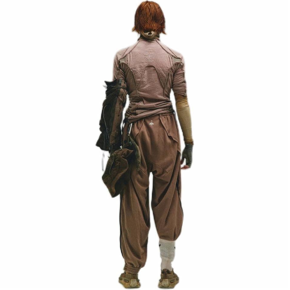 Штаны adidas Originals x HAMCUS FW23 Brown Joggers - изображение 5