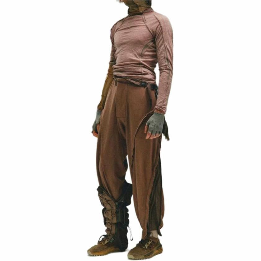 Штаны adidas Originals x HAMCUS FW23 Brown Joggers - изображение 6