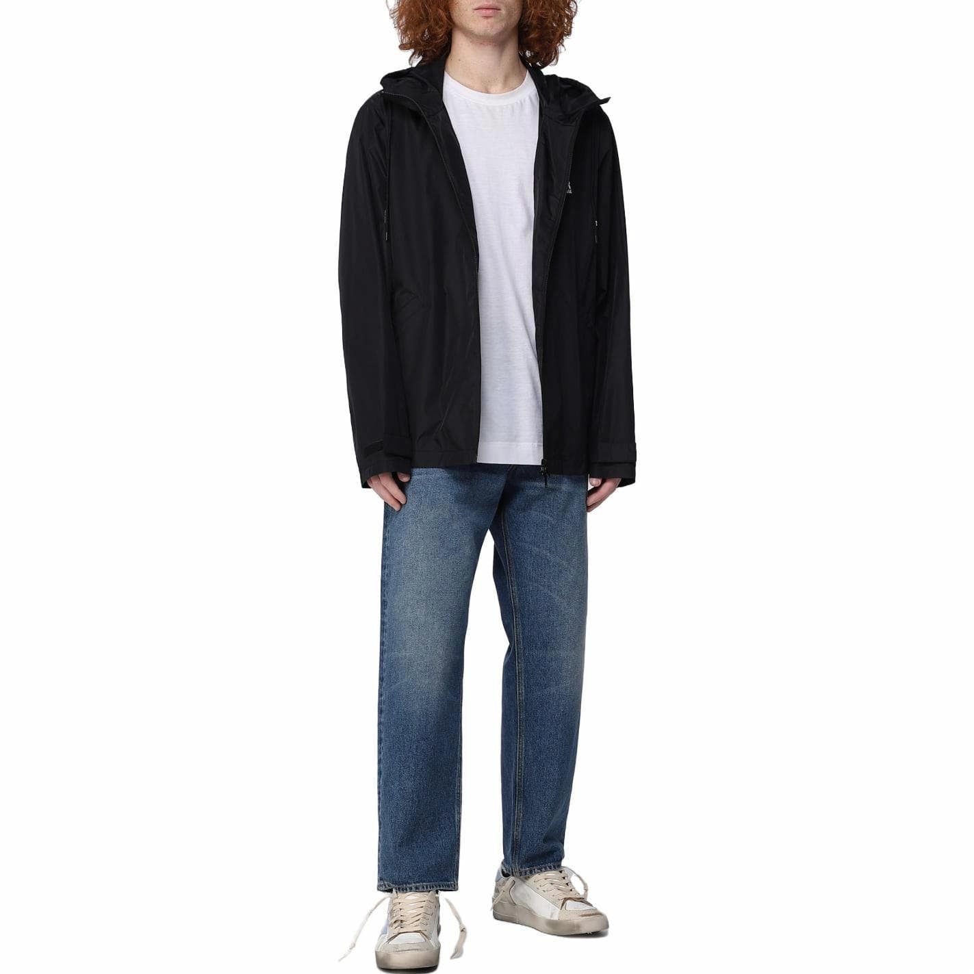 Куртка Golden Goose Logo Windbreaker Jacket Black - изображение 2