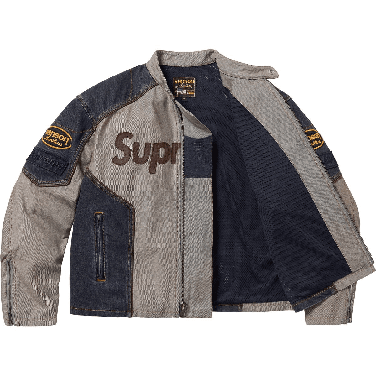 Куртка Supreme Vanson Куртка из кожи Cordura (Кордура) Унисекс - изображение 2