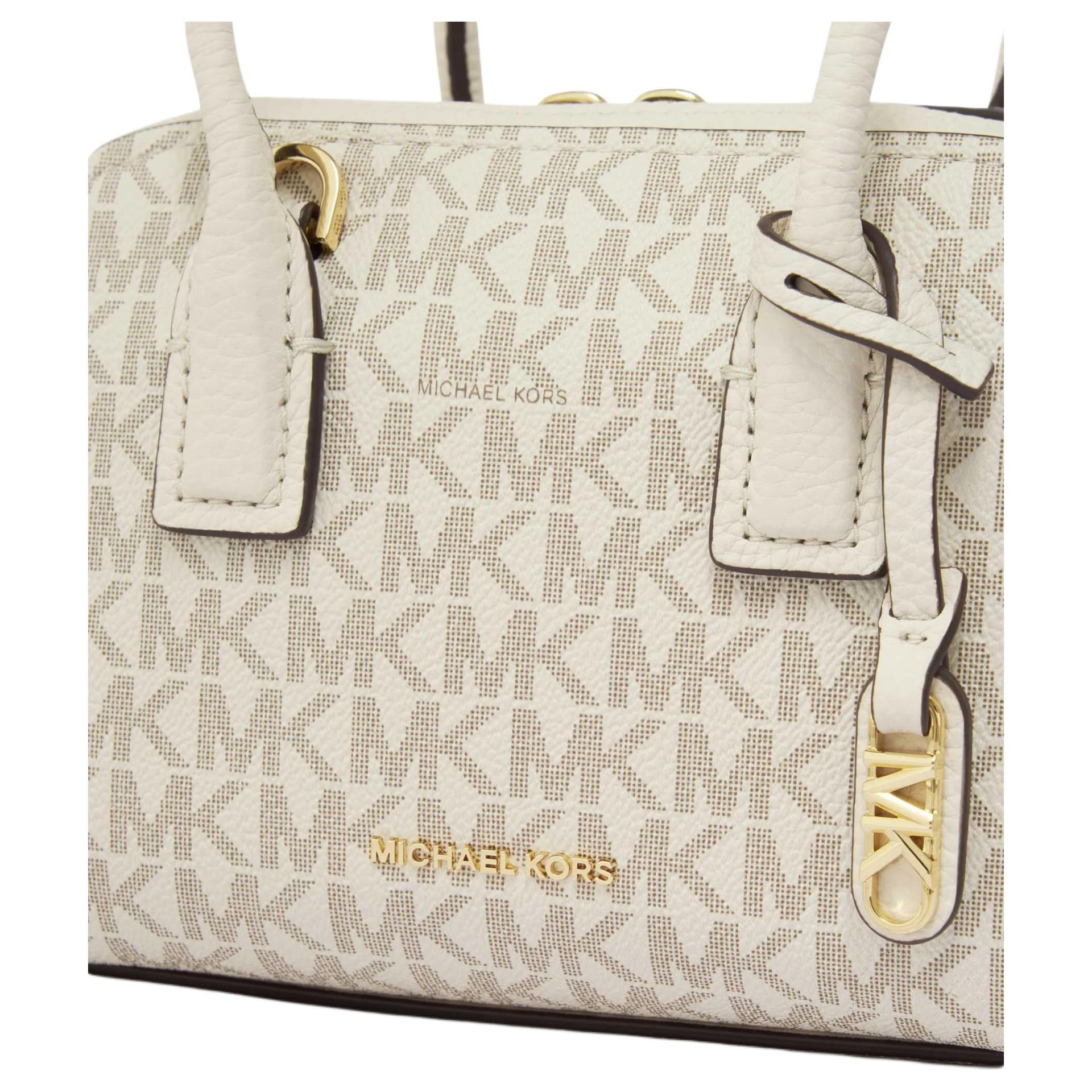 Сумка MICHAEL KORS Ashton Искусственная кожа Сумка через плечо Мини-версия Женская Белая - изображение 5