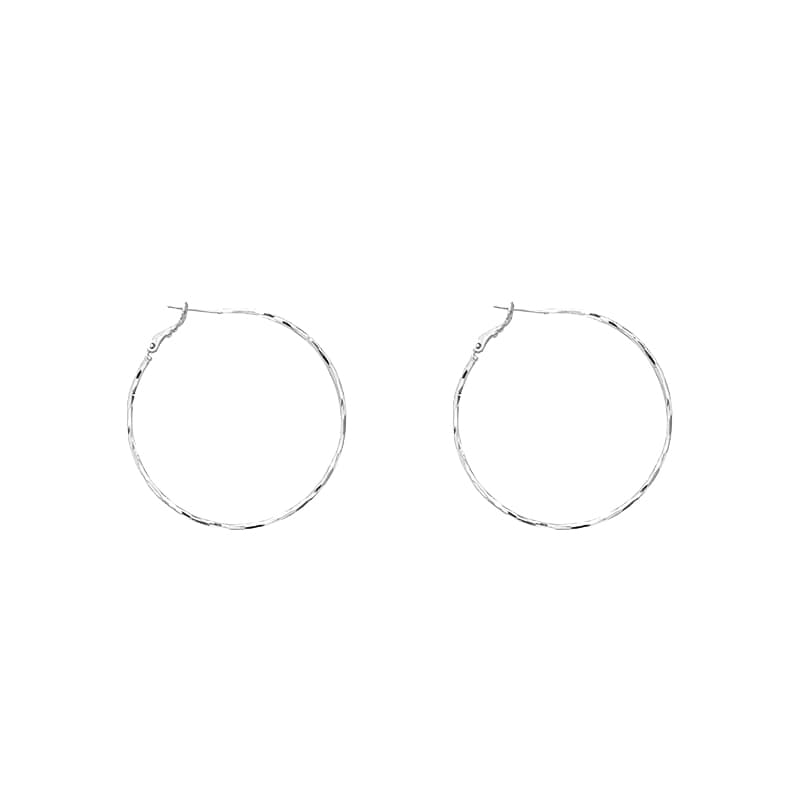 Серьги ONEKISS 999 Серебряная игла Серебряное содержание примерно 0,045G Золото-покрытые медные серьги для женщин - изображение 1