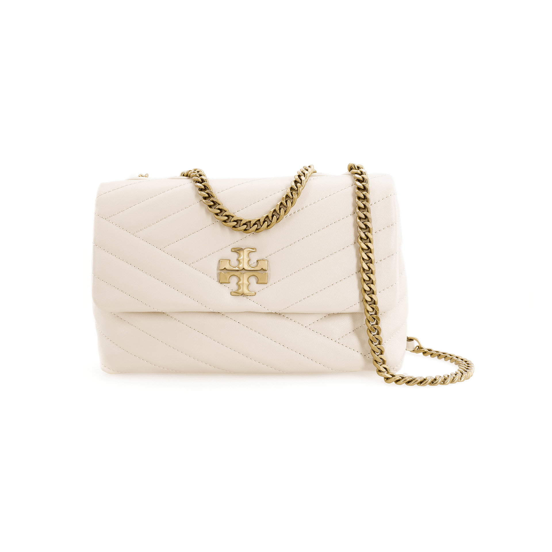Мини-сумка Tory Burch Kira Cream - изображение 1