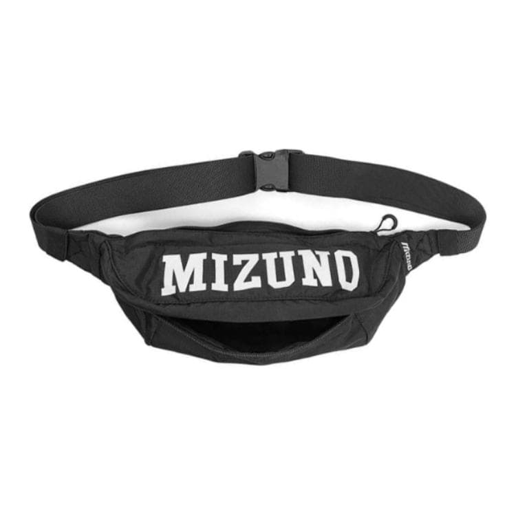 Поясная сумка Mizuno Ткань Поясная Сумка (Бандана) Унисекс Черная - изображение 1