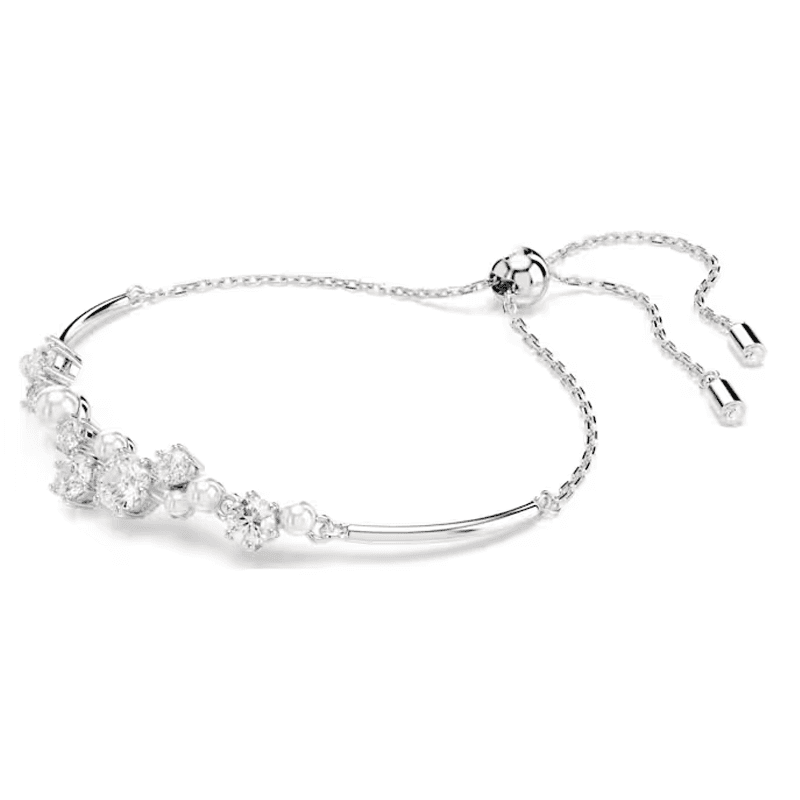 Браслет Swarovski Constella Синтетический кубический цирконий покрытие искусственным кристаллом искусственный жемчуг браслеты - изображение 2
