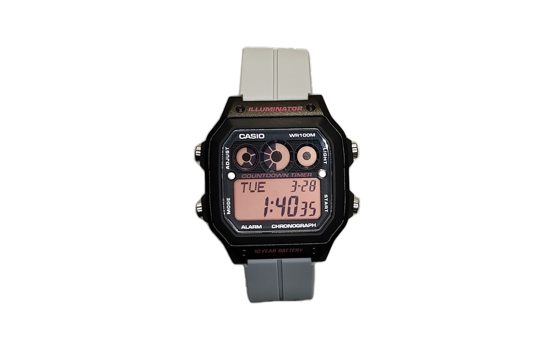 Часы Casio AE-1300WH-1A2 Custom - изображение 5