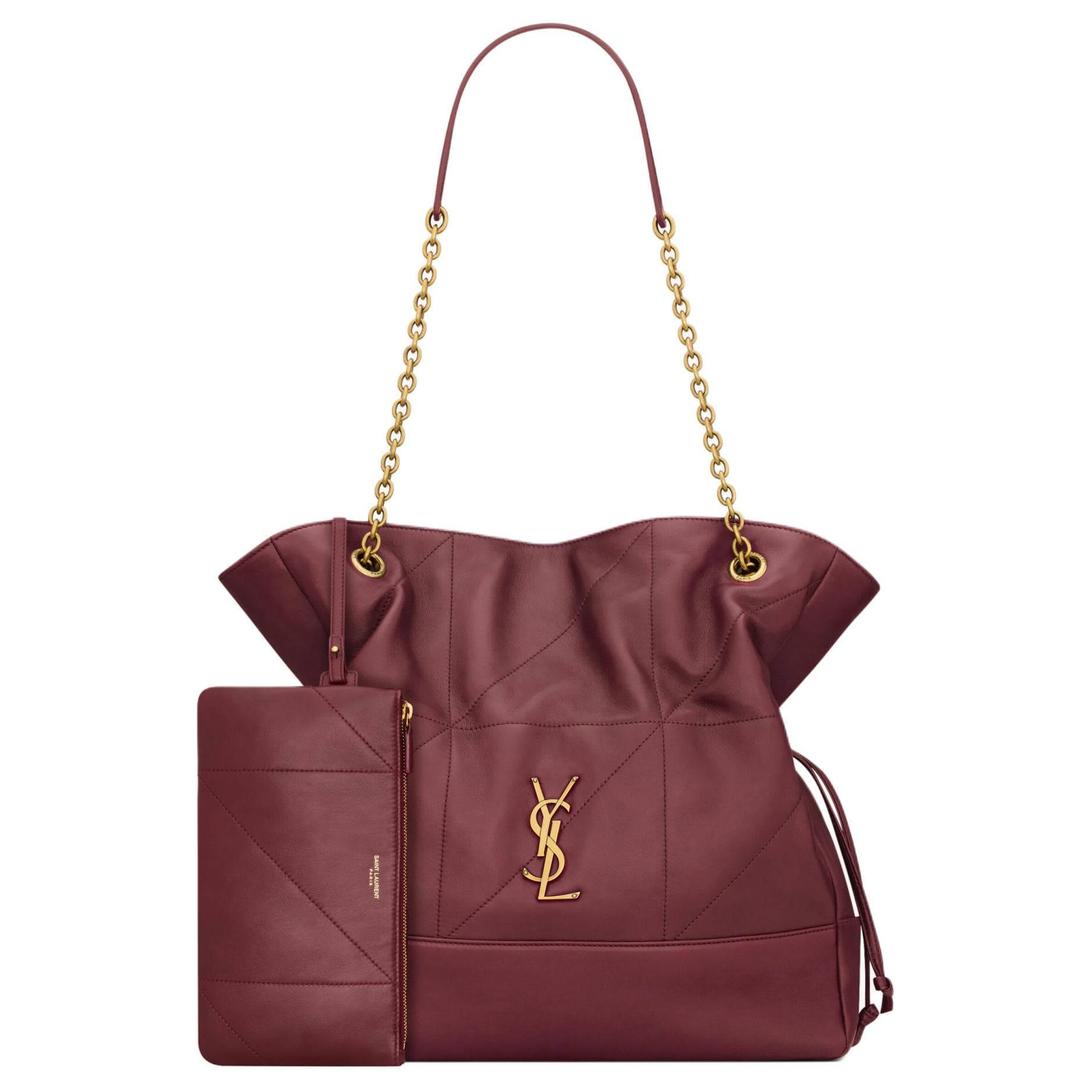 Мини-сумка SAINT LAURENT Jamie Bordeaux - изображение 2