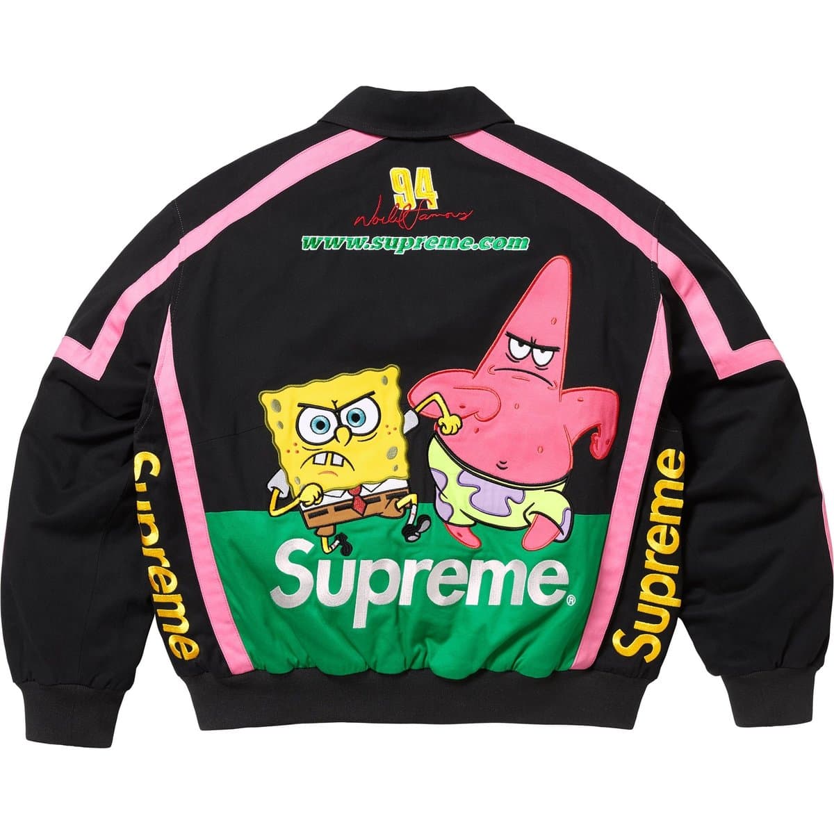 Куртка supreme SPONGEBOB SQUAREPANTS Унисекс Куртки - изображение 3