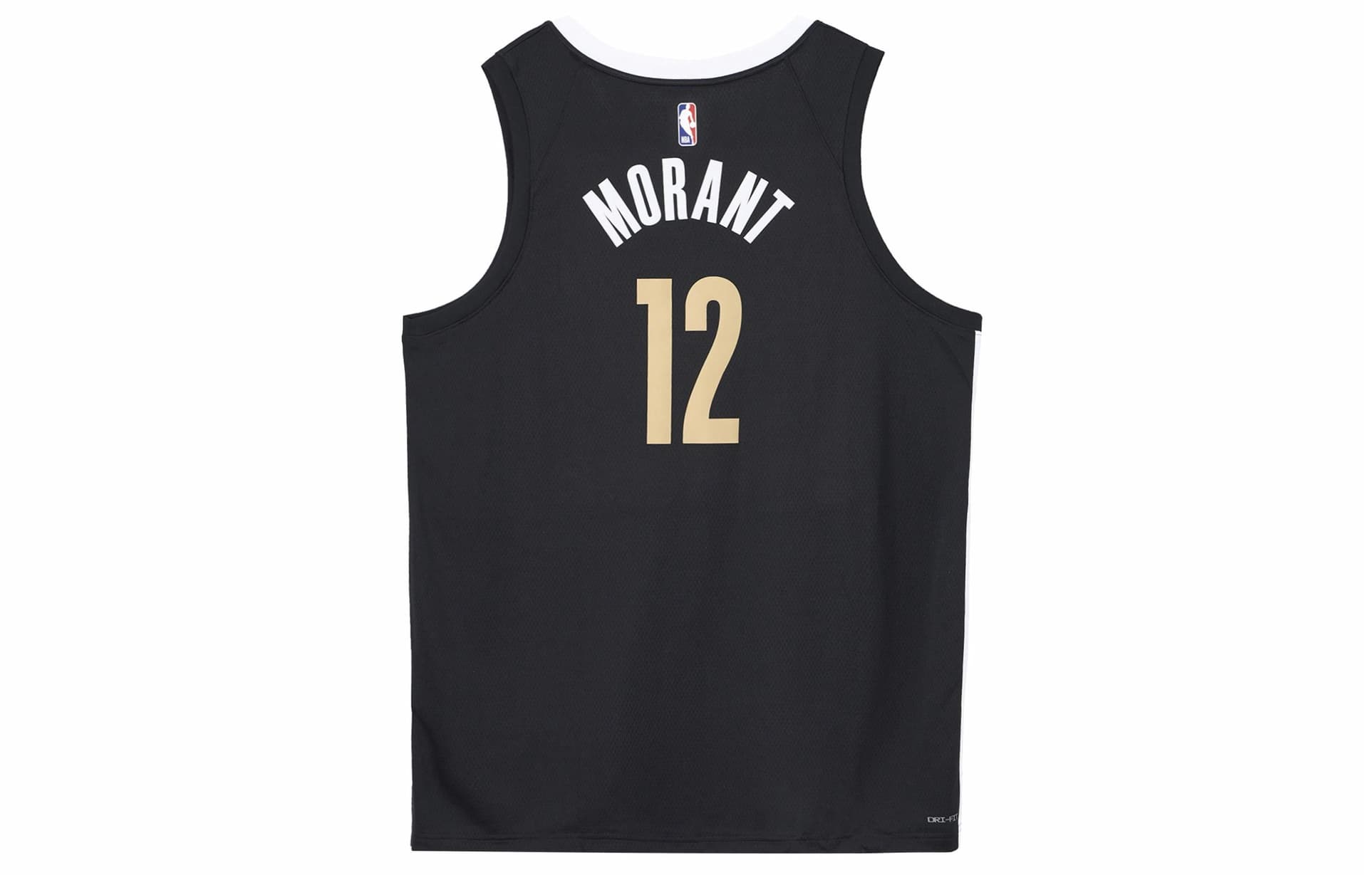 Баскетбольная майка Nike Morant Memphis Grizzlies City Edition Jersey Black White - изображение 2