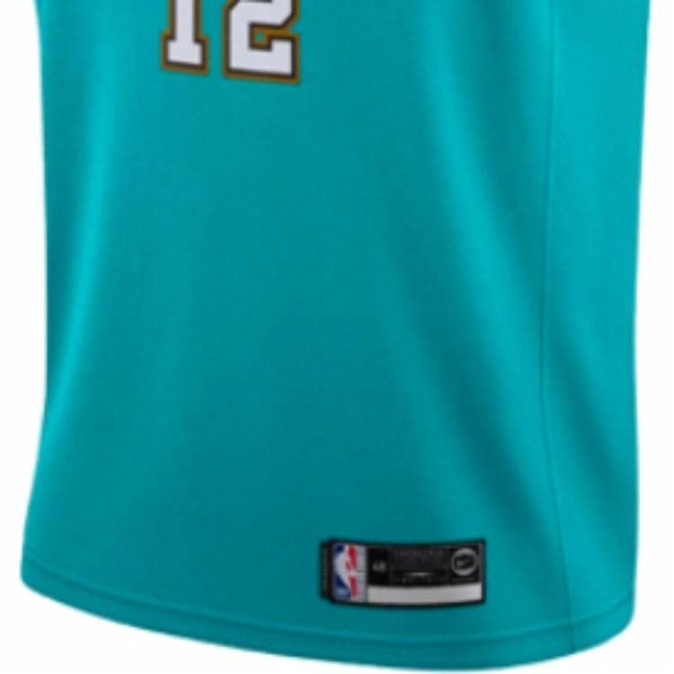 Баскетбольная майка Nike NBA Morant 12 Jersey Green - изображение 4