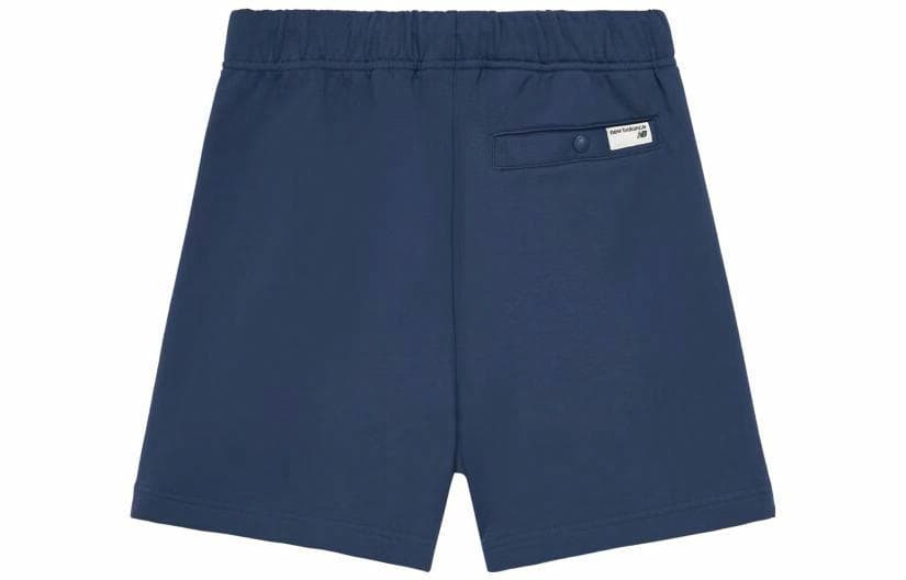 Шорты New Balance Retro Logo Embroidered Shorts Blue - изображение 2