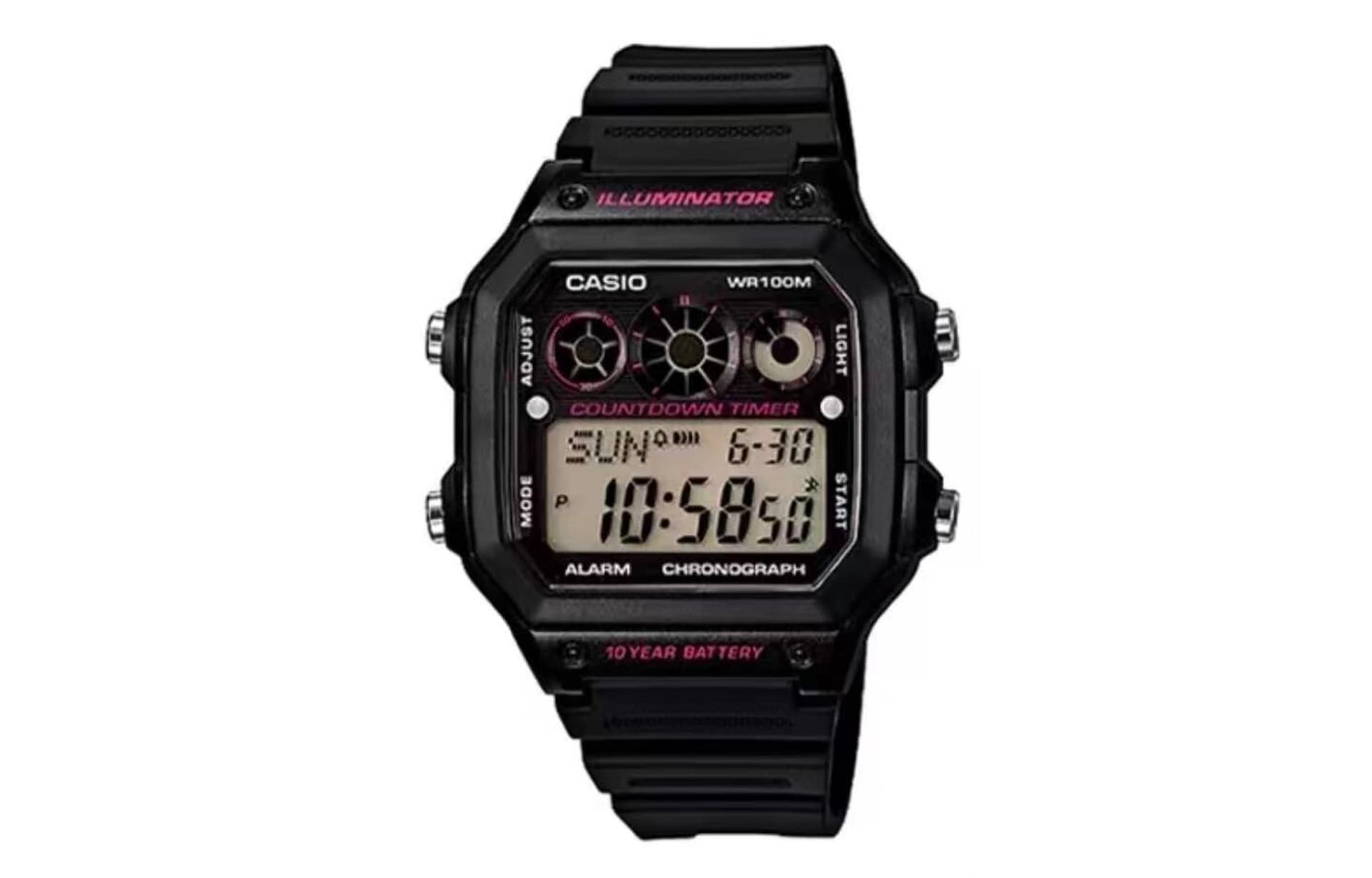 Часы Casio AE-1300WH-1A2 Custom - изображение 2