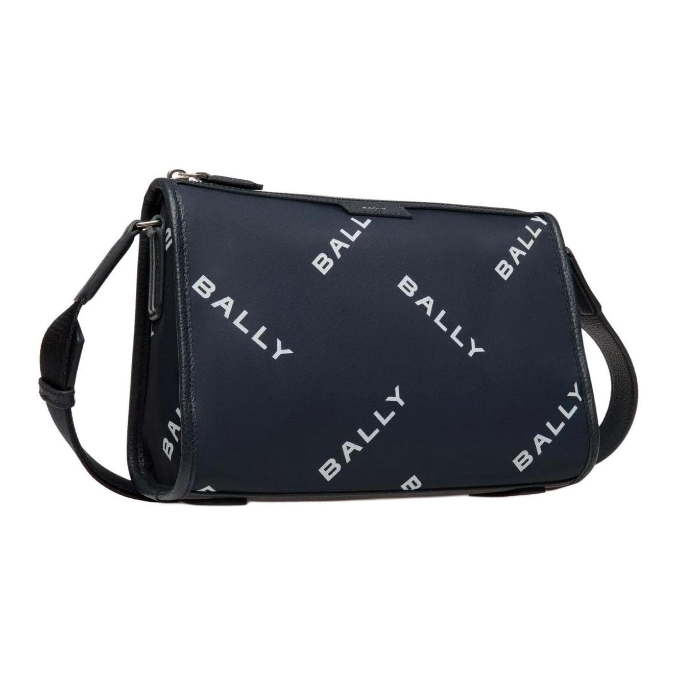 Сумка через плечо Bally Code Logo Nylon Messenger Bag - изображение 2