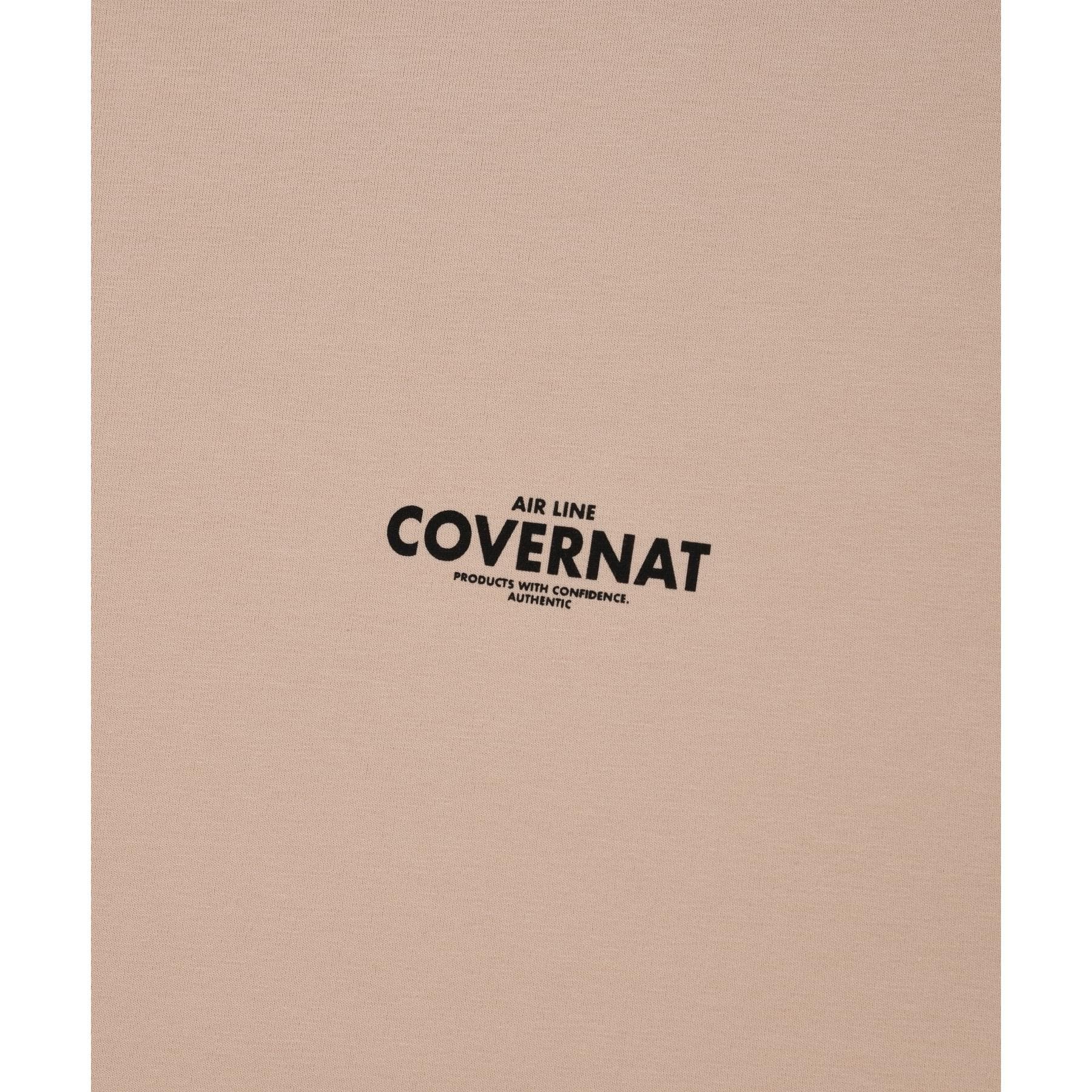 Футболка COVERNAT SS24 T Рубашка Мужской Серо-розовый - изображение 4