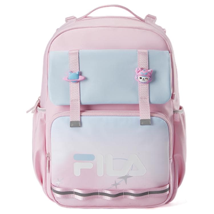 Рюкзак FILA Нейлоновый рюкзак для детей темно-черный легендарный синий красный - изображение 8
