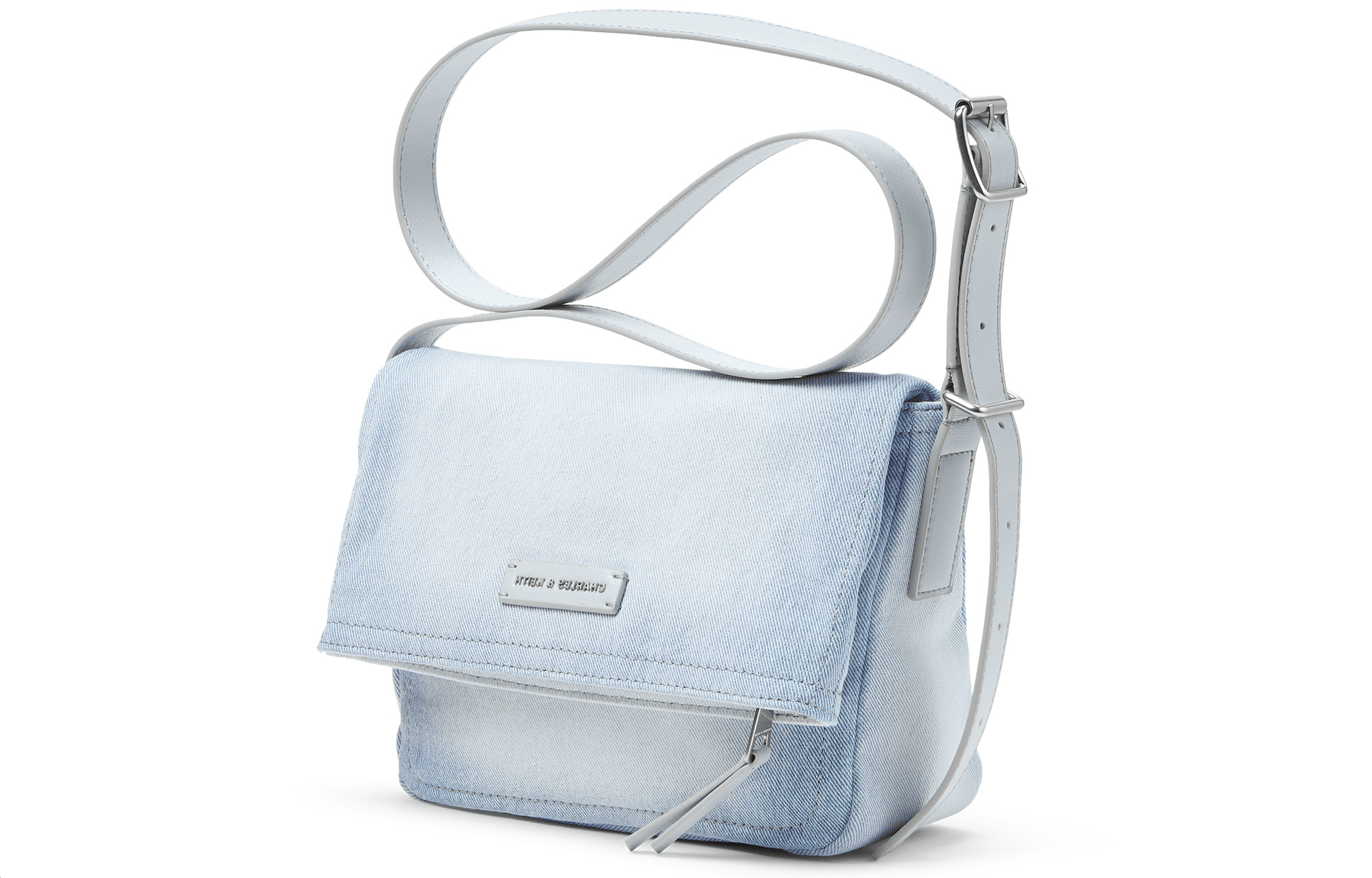 Сумка через плечо CHARLESKEITH ck PU Light Washed Denim - изображение 4