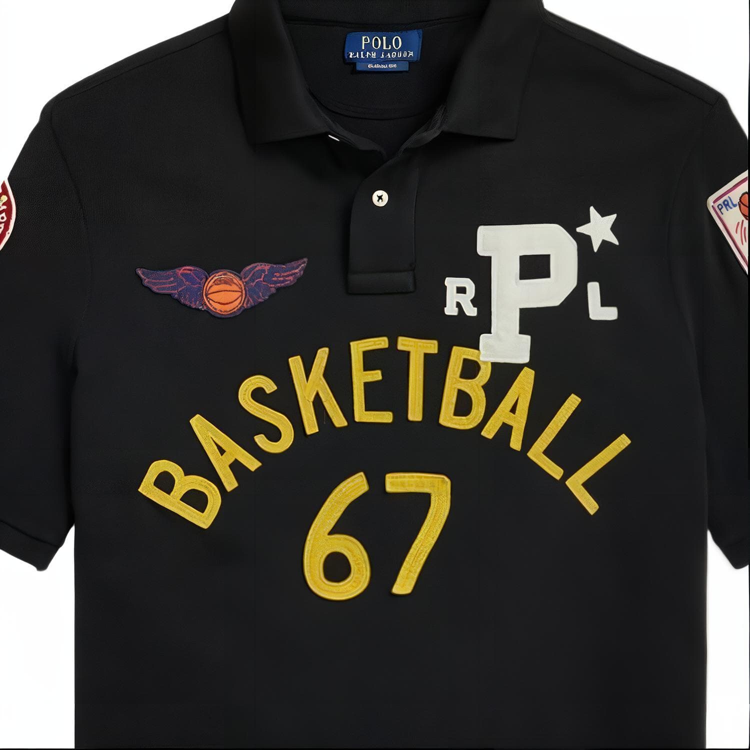 Поло Polo Ralph Lauren FW24 Поло Классическая версия Мужской Черный - изображение 2