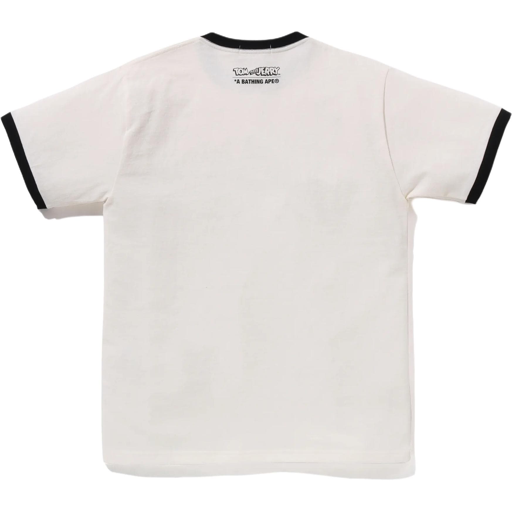 Футболка A BATHING APE Том и Джерри Co Брендированная Модель T Рубашка Унисекс - изображение 2