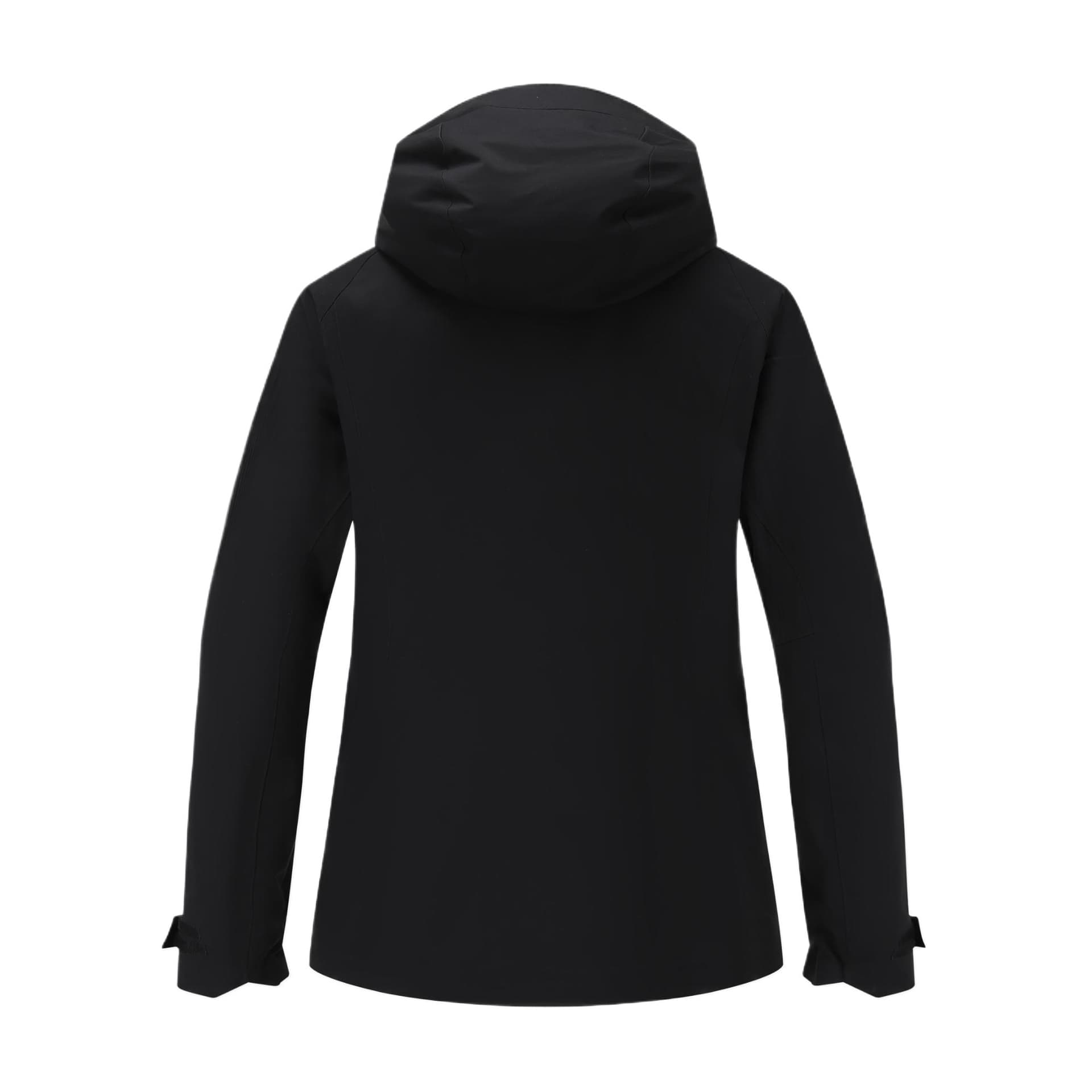 DECATHLON Водонепроницаемая и Ветрозащитная Куртка Женская Дымчатый Черный - изображение 2