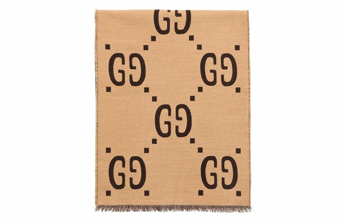 Шарф Gucci Scarf Brown/Beige - изображение 2