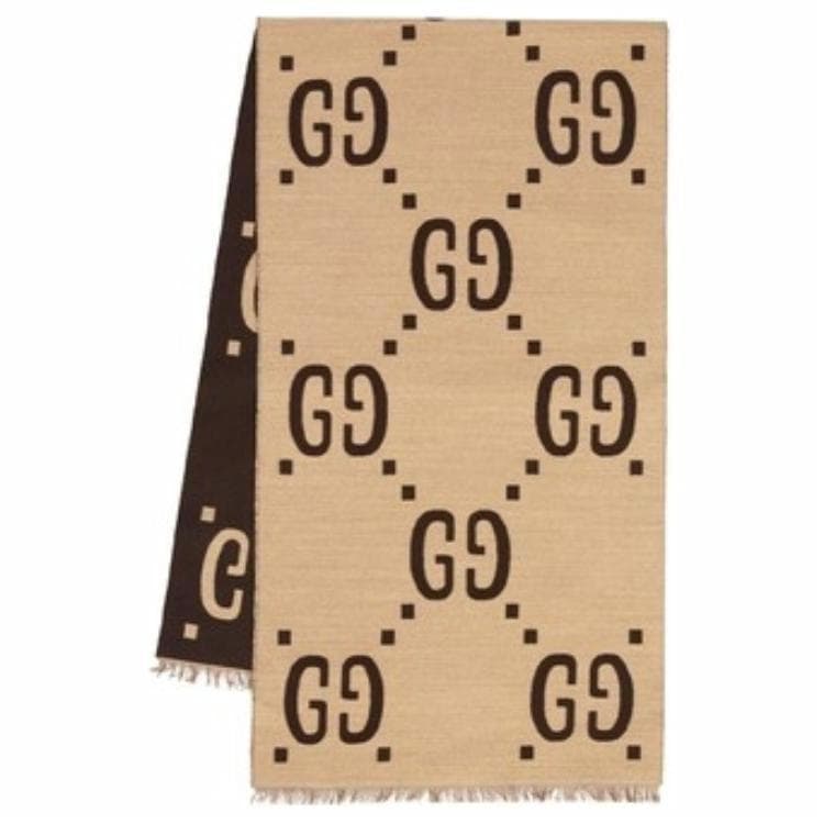 Шарф Gucci Scarf Brown/Beige - изображение 3