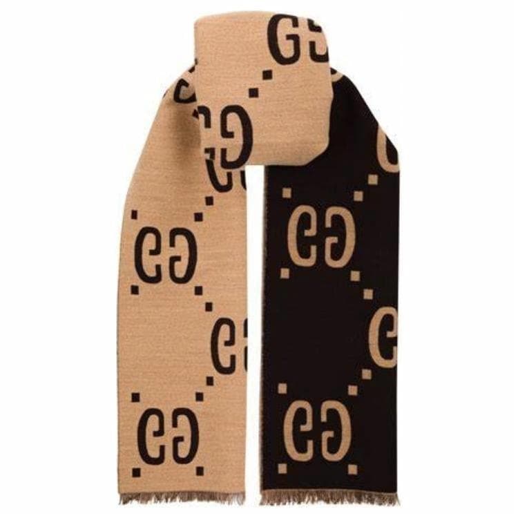 Шарф Gucci Scarf Brown/Beige - изображение 4