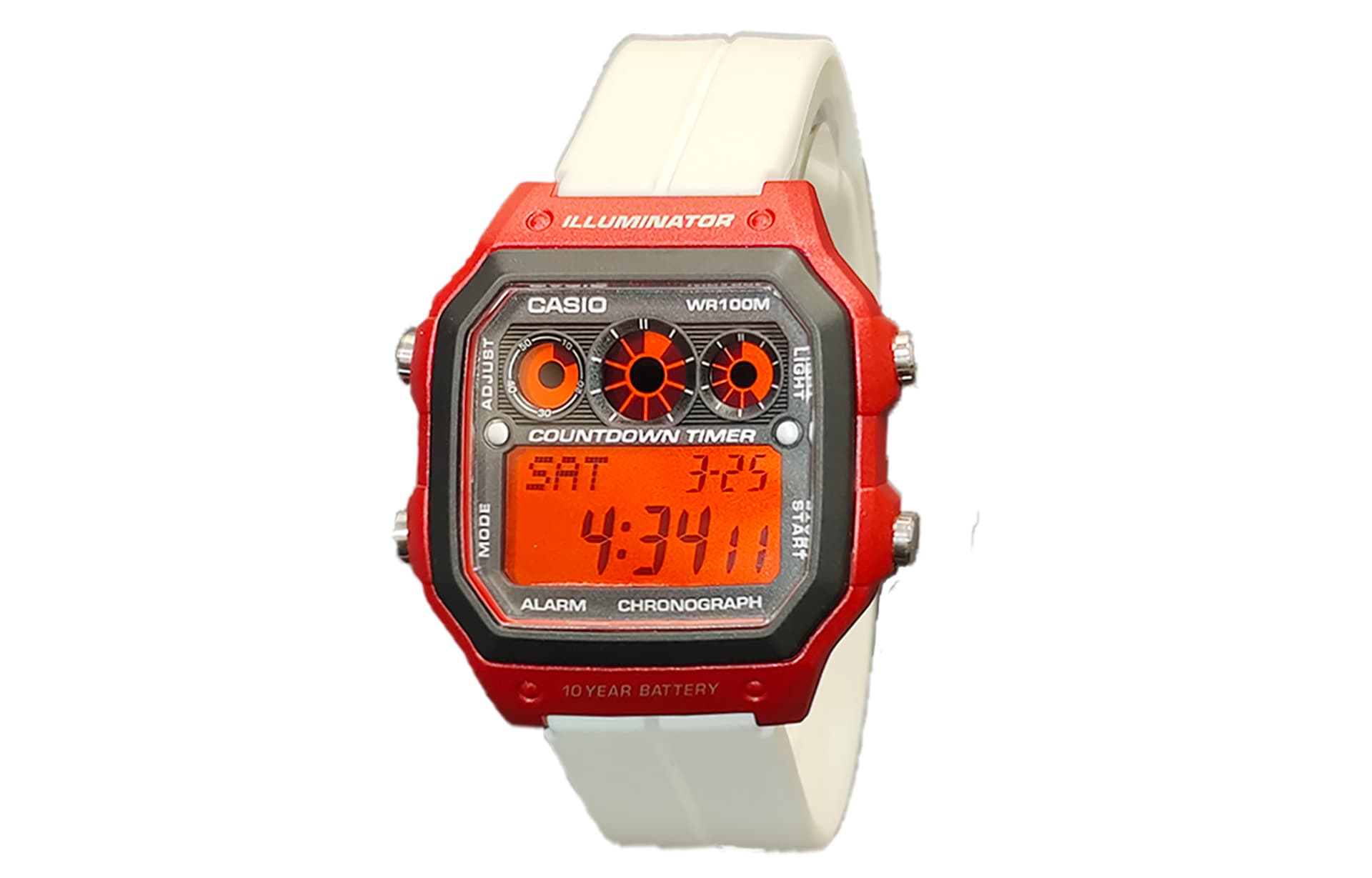 Часы CASIO AE-1300WH-4A Red - изображение 1