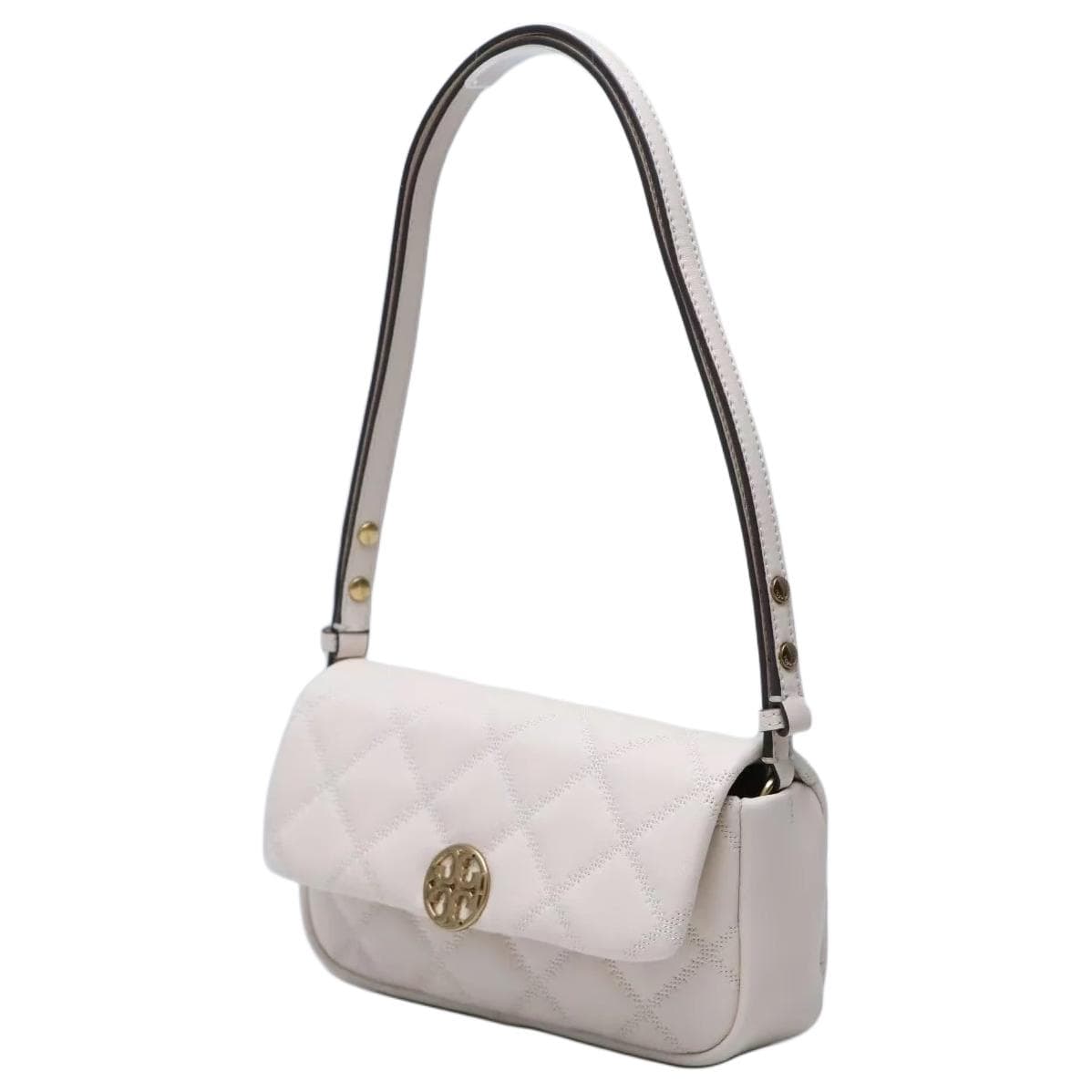 Мини-сумка Tory Burch Tory Burch Овчина Сумка через плечо Сумка на плечо Женская Белая - изображение 2