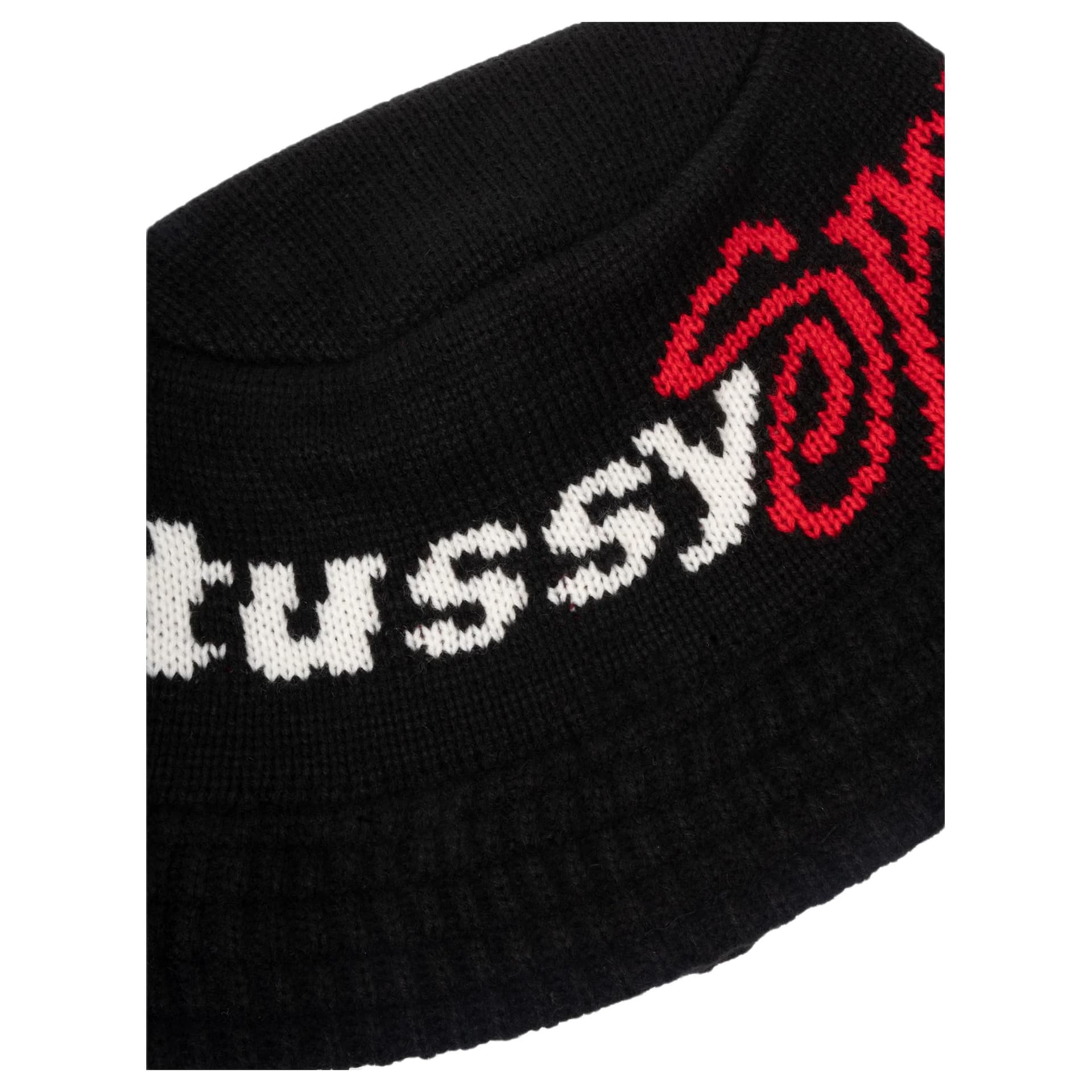 Панама Stussy Акриловые Панамы Унисекс Черные - изображение 5